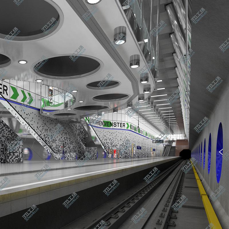 images/goods_img/20210319/Wilhelminaplein Metro Station 3D model/1.jpg